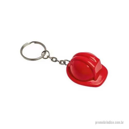Chaveiro personalizado - Chaveiro de Capacete EPI, material plástico