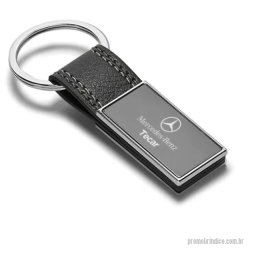 Chaveiro personalizado - Chaveiro Metal – CH111 Chaveiro produzido em metal nobre, contem detalhe em sintético com argola, personalização através de gravação a laser.