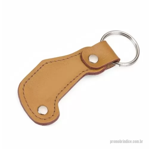 Chaveiro personalizado - Chaveiro CH2 – Chaveiro produzido em sintético nobre com acabamento costurado, possui argola, dois botões para acabamento e gravação em baixo relevo. ou digital colorido