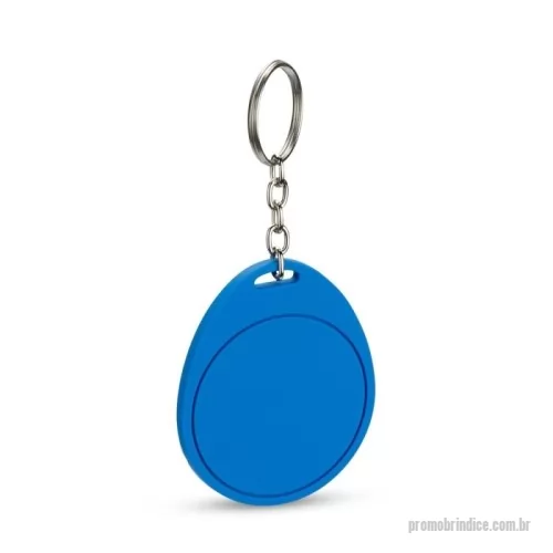 Chaveiro personalizado - Chaveiro em PVC expandido de textura emborrachada com argola e corrente metálicos.