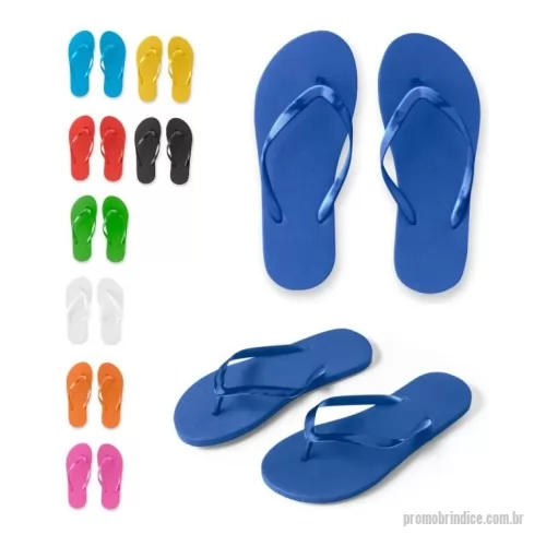 Chinelo personalizado - Chinelo em PE e tira em PVC. Diversas cores. Tamanhos disponíveis: P/M (36 ao 39)