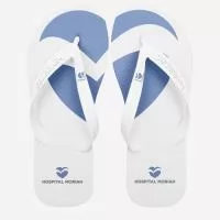 Chinelo de tiras.  Disponível modelos fabricação própria 60% ou 90% de borracha e também temos a opção de modelo top Havaianas Original