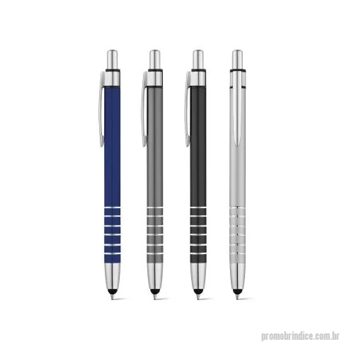 Clipe personalizado - Clipe Personalizado 91629 com sua logomarca. 20 anos ajudando a cotar Brindes Promocionais com várias empresas num único clique. Esferográfica em alumínio com ponteira touch e clipe de metal. Escrita em azul até 1.5 km. ø9 x 138 mmEsferográfica em alumínio com ponteira touch e clipe de metal. Escrita em azul até 1.5 km. ø9 x 138 mmClipe Personalizado, 179280, Lara Brindes. Clique e Cote no Portal PromoBríndice!
