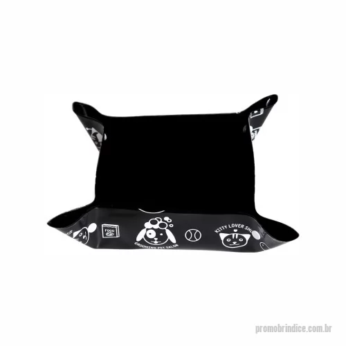 Comedouro para animais personalizado - Comedouro para pet PVC personalizado - tamanho 17x17 