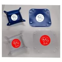 Comedouro e Bebedouro prático em PVC, Fabricação própria, diversas cores. Atendemos grandes quantidades em prazos curtos