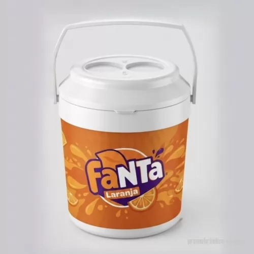 Cooler personalizado - Cooler Térmico 16 Latas personalizado, ideal para brindes de maior impacto, eventos e campanhas promocionais. Com alta capacidade e ampla área para personalização, mantém as bebidas geladas por mais tempo e destaca a sua marca em momentos de lazer, confraternização e celebração. 