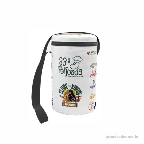 Cooler térmico personalizado - Cooler térmico PVC personalizado com alça - TAMANHO 20X32