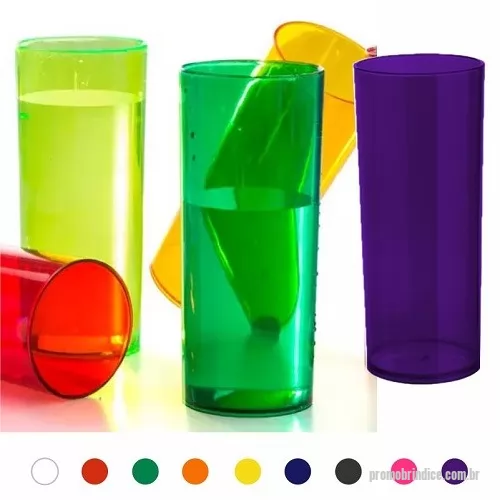 Copo Acrílico personalizado - Copo Acrílico Long Drink