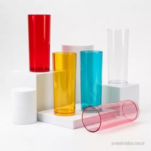 Copo Acrílico personalizado - Copo Long Drink 300ml