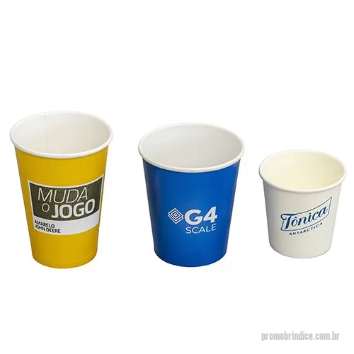 Copo Biodegradavel personalizado - COPO DE PAPEL BIODEGRADAVEL . COM MEDIDAS DE 120/ 200/ 300 / 400 ML. COM OPÇÕES DE CORES E TAMPA
