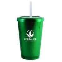 Capacidade para 320ml. Copo feito em Plástico Premium (PP), atóxico, resistente, acabamento impecável, cores vibrantes, pode ser levado ao microondas e máquina de lavar louça. Acompanha tampa e canudo.