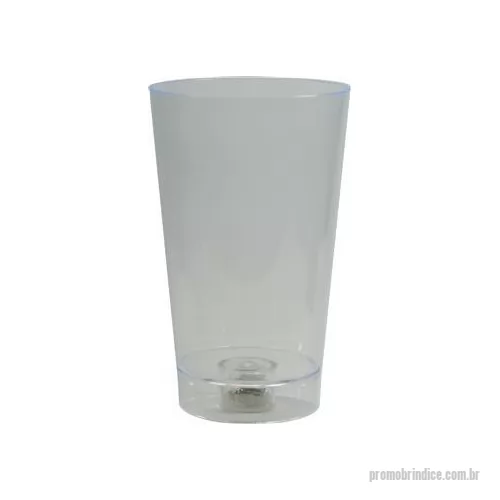 Copo com led personalizado - Copo com led personalizado é um brinde personalizado completo, com led e ainda com composto que deixa o plástico biodegradável, um presente perfeito!
