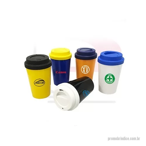 Copo com tampa personalizado - Copo Café