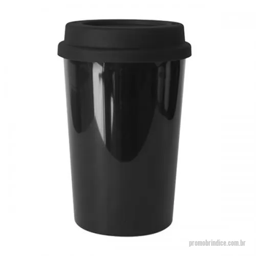 Copo com tampa personalizado - COPO 350 ML COM TAMPA PARA CAFÉ