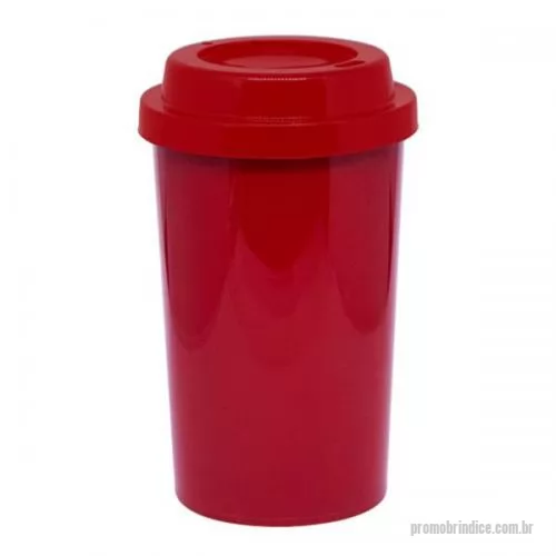 Copo com tampa personalizado - COPO 400 ML COM TAMPA PARA CAFÉ