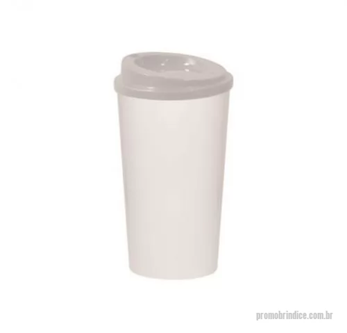 Copo com tampa personalizado - COPO 600 ML COM TAMPA PARA CAFÉ