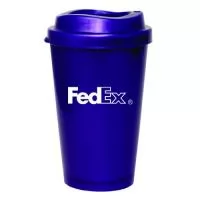 Capacidade 320ml. Copo Cancun MUG é feito em Plástico Premium (PP), atóxico, com tampa MUG, design moderno  e acabamento impecável. Pode ser usado com  bebida quente ou gelada, vai ao micro-ondas e a máquina de lavar louça.