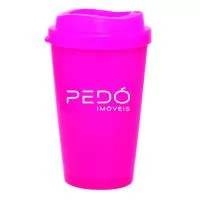 Capacidade 320ml. Copo Cancun MUG é feito em Plástico Premium (PP), atóxico, com tampa MUG, design moderno  e acabamento impecável. Pode ser usado com  bebida quente ou gelada, vai ao micro-ondas e a máquina de lavar louça.