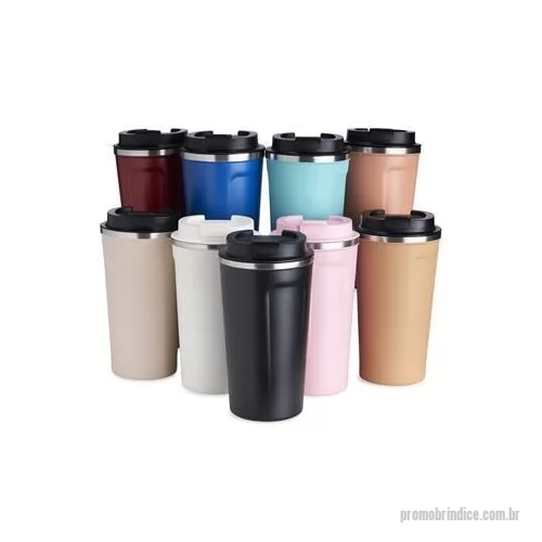 Copo de alumínio personalizado - Copo térmico personalizado é um brinde personalizado muito procurado no verão.