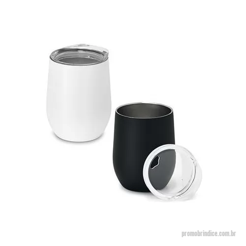 Copo de alumínio personalizado - Copo de metal personalizado com corpo duplo e confeccionado em inox, é um brinde personalizado de elegante aparência que irá impressionar os mais requintados fornecedores e colaboradores.