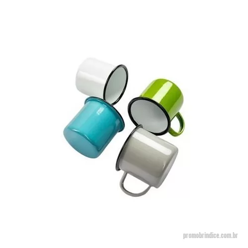 Copo de alumínio personalizado - Caneca em inox com pintura totalmente esmaltada e capacidade para até 370 ml. Altura : 8 cm Largura : 11,4 cm Circunferência : 25,2 cm Peso aproximado g : 139