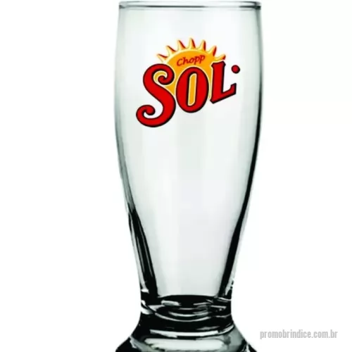Copo de cerveja personalizado - Tulipa de Vidro Munich Personalizada 300 ml