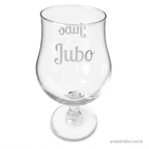 Copo de cerveja personalizado - Copo de cerveja modelo Dublin, cpersonalizado na técnica de jateamento.   