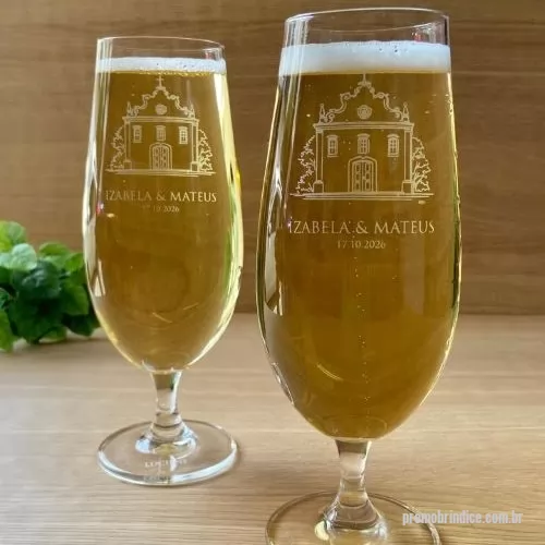 Copo de cerveja personalizado - TAÇA PARA CERVEJA EM CRISTAL 380 ML