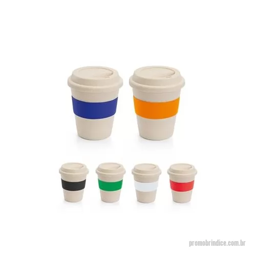 Copo ecológico personalizado - Copo ecológico personalizado em fibra de bambu especial com lindo acabamento é o brinde personalizado ideal para distribuir em grandes eventos, tem valor de custo baixo e enorme valor sentimental por quem recebe.