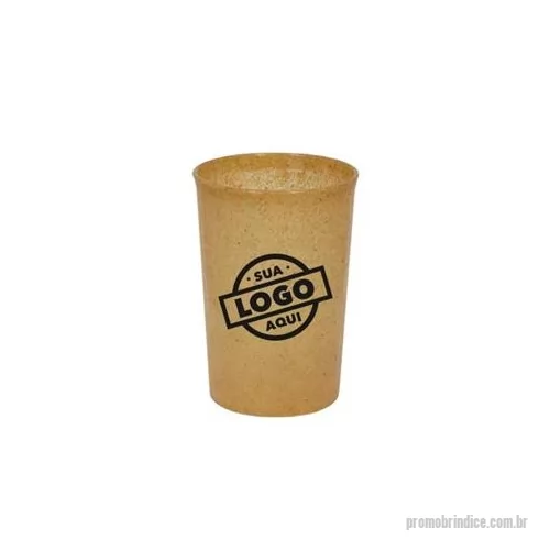 Copo ecológico personalizado - Copo ecológico personalizado produzido em fibra de bambu é um brinde personalizado fantástico de fabricação própria que irá fazer sucesso com seus clientes.