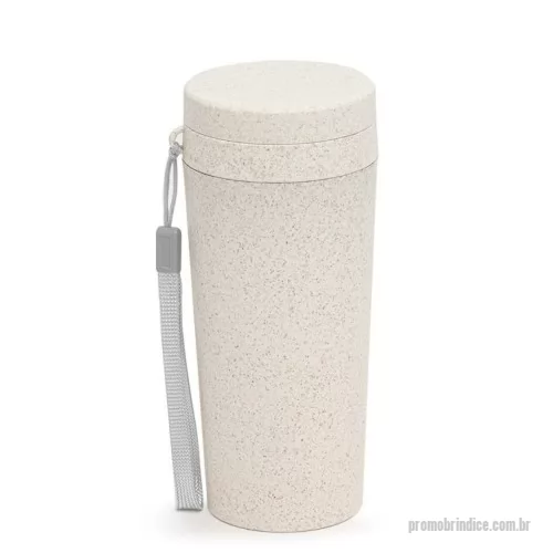 Copo ecológico personalizado - Copo Fibra de Bambu 350ml