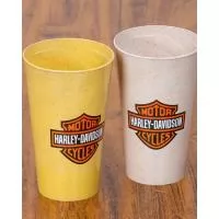 Copos ecológicos para festas personalizados, injetados com fibra de arroz, esse é um produto amigo do meio ambiente, biodegradável, reciclável eles possuem capacidade de 550 ml e contam com boa área para a impressão do logotipo de empresas e parceiro