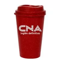Capacidade para 320ml. Copo sustentável feito com 50% de fibra de madeira e 50% de Plástico Premium (PP).  Cores inovadoras, design moderno e acabamento impecável, feito em material atóxico e resistente ao micro-ondas e máquina de lavar. Acompanha tampa MUG. 