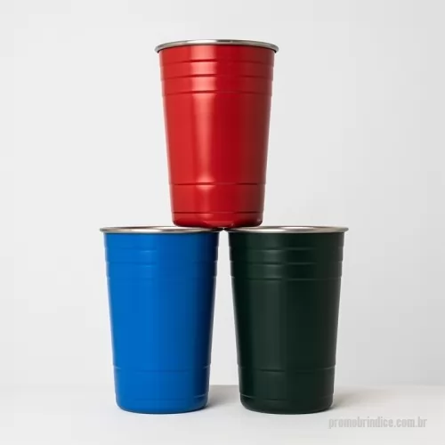 Copo Inox personalizado - Conheça nosso Copo de inox de 480 ml! Com um design prático e durável, é ideal para qualquer ocasião, do dia a dia ao passeio no parque. É a escolha perfeita para quem busca qualidade sem complicação. Aproveite cada gole!