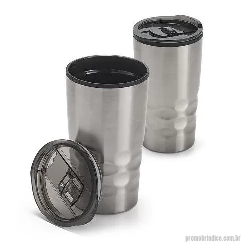 Copo personalizado - Copo Metal de Viagem com Corpo Duplo