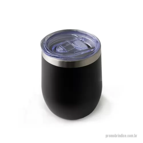 Copo personalizado - Copo térmico 320ml de parede dupla em inox livre de BPA, contém tampa com bocal e trava de segurança. Conheça mais produtos em nossa página exclusiva e faça seu orçamento!
