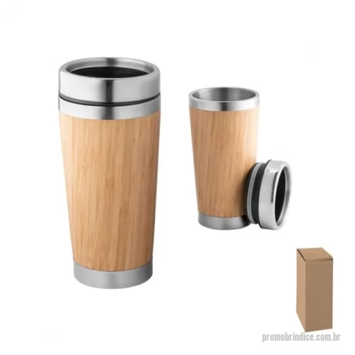 Copo personalizado - Copo de viagem prático e personalizado com logo, perfeito para manter suas bebidas na temperatura ideal durante o dia todo.