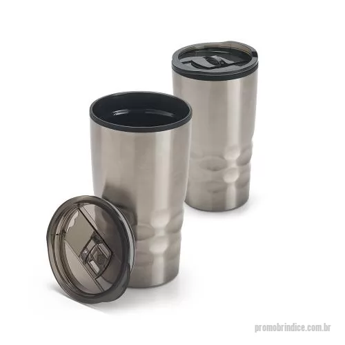 Copo personalizado - Copo Personalizado 94676 com sua logomarca. 20 anos ajudando a cotar Brindes Promocionais com várias empresas num único clique. Copo de viagem em aço inox e PP, térmico com parede dupla isolada a ar. Capacidade até 510 mL. Preserva as bebidas quentes por 2h e frias por 4h. Fornecida em caixa presente. Certificação EU Food Grade. ø87 x 151 mmCopo de viagem em aço inox e PP, térmico com parede dupla isolada a ar. Capacidade até 510 mL. Preserva as bebidas quentes por 2h e frias por 4h. Fornecida em caixa presente. Certificação EU Food Grade. ø87 x 151 mmCopo Personalizado, 179395, Lara Brindes. Clique e Cote no Portal PromoBríndice!