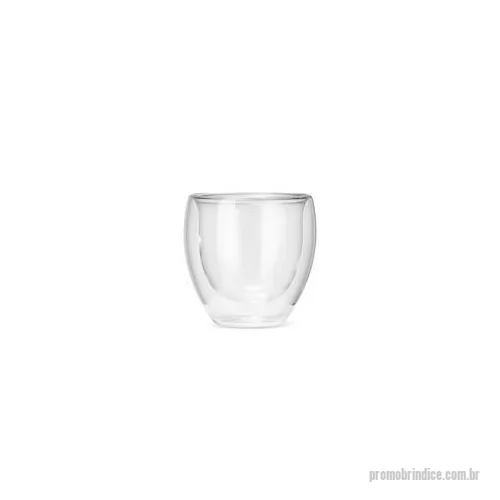 Copo personalizado - Copo de vidro borossilicado com capacidade para até 150 ml e estrutura de parede dupla, que ajuda a impedir o contato direto entre a temperatura do líquido e a parede externa da caneca. Altura : 7,8 cm Largura : 8,1 cm Circunferência : 25,3 cm Peso a