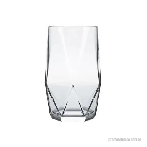 Copo personalizado - Copo de vidro personalizado é um brinde personalizado indicado para servir drinks e sucos em bares, restaurantes, lanchonetes e padarias.