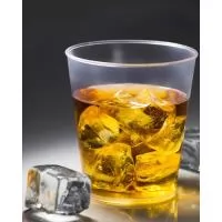Copo caldereta personalizado. Fabricado em PS cristal, com capacidade de 350 ml, brinde de baixo custo, com grande variedade de cores e amplo espaço para imprimir o logotipo de empresas e parceiros. Ideal para ser distribuído em feiras e eventos