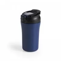 Copo 450 ml parede dupla em inox, Copo com parte inferior emborrachada antideslizante, tampa rosqueável com abertura no bocal para beber e canudo com bico de silicone .