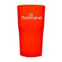 Capacidade para 360ml. Design moderno e acabamento impecável, o Copo Roma é feito em plástico atóxico e altamente resistente. Pode ser levado ao microondas e máquina de lavar louça. 