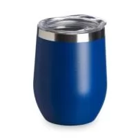 Copo térmico 320ml de parede dupla em inox livre de BPA, contém tampa com bocal.  Altura :  11,7 cm Largura :  8,7 cm Circunferência :  27,7 cm Medidas aproximadas para gravação (CxL):  4 cm X 5 cm Peso aproximado (g):  173  Conservação líquidos quentes: 5 horas Conservação líquidos gelados: 6 horas Conservação líquidos com gelo: 8 horas