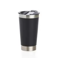 Copo é o tipo de brinde promocional prático e funcional que todo mundo gosta de ter. Resistente, durável e atemporal, com preservação térmica de até 5 horas, parede dupla com acabamento liso, isolamento a vácuo e abridor acoplado à tampa. Agora seus clientes e colaboradores poderão saborear a cerveja gelada até o último gole. Com capacidade para 500ml, o produto pode manter sua bebida gelada e quente por muito mais tempo. Os copos são brindes promocionais perfeitos para divulgar o diferencial da sua marca ou campanha com criatividade e eficiência.