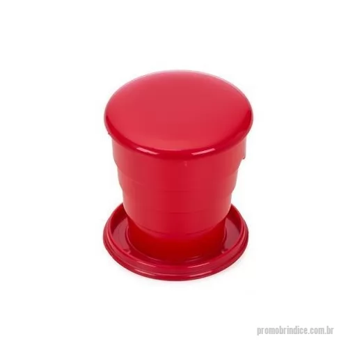 Copo Retrátil personalizado - Copo retrátil personalizado com sua marca é um brinde personalizado que vai ter muita utilidade para seus presenteados.