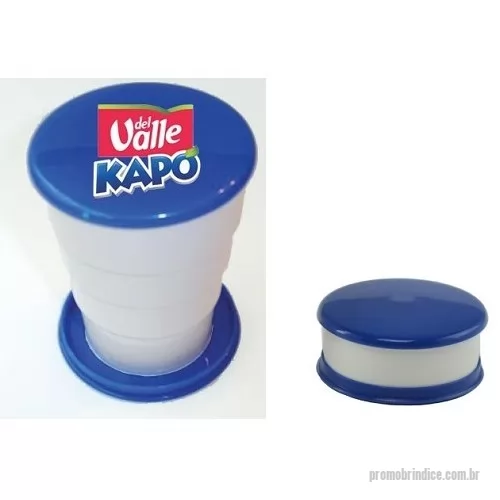 Copo sanfonado personalizado - COPO RETRÁTIL , 180 ML, MATERIAL PLÁSTICO 