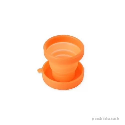 Copo sanfonado personalizado - Copo retrátil personalizado é um brinde personalizado muito procurado para distribuição em feiras e eventos.