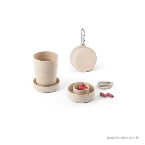 Copo sanfonado personalizado - Copo retrátil personalizado confeccionado em fibra de bambu é uma novidade nos brindes personalizados!