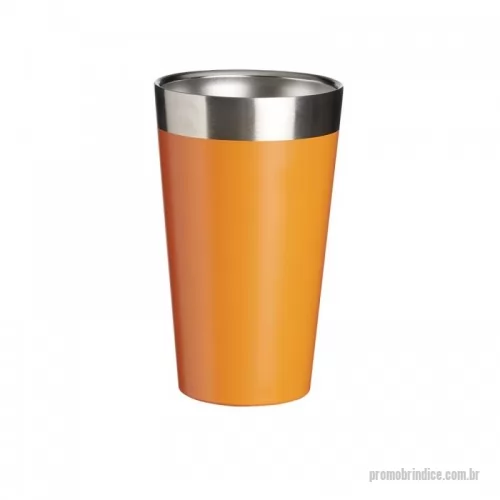 Copo térmico personalizado - Copo térmico de inox com capacidade para 473ml. Produto livre de BPA.